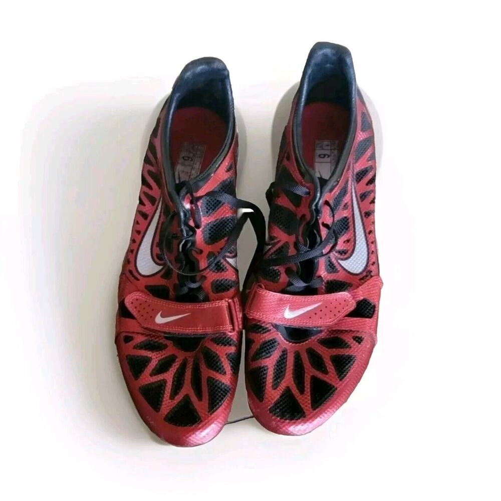 Rare Zoom‎ Superfly R3 2010 Track Shoes Red Black 429931-006 Mens Size 9